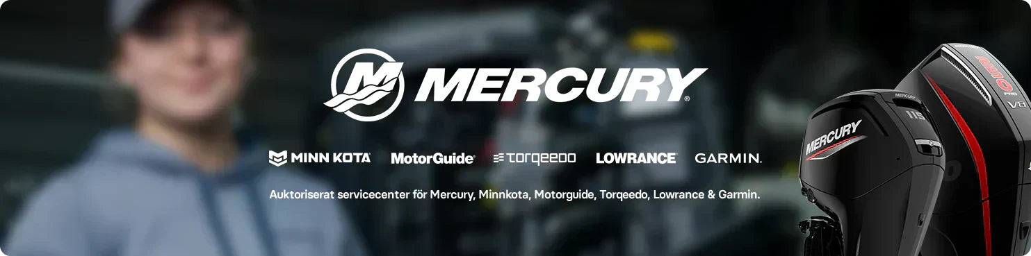 Professionell Mercury Service i Linköping – hos Sonarstore