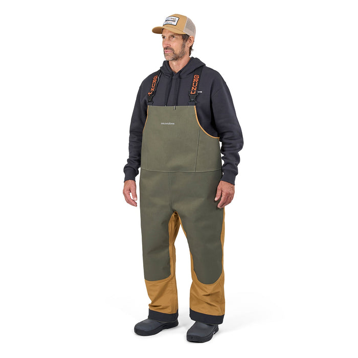 Grundéns Sternman Armored Bib Whiskey/Olive