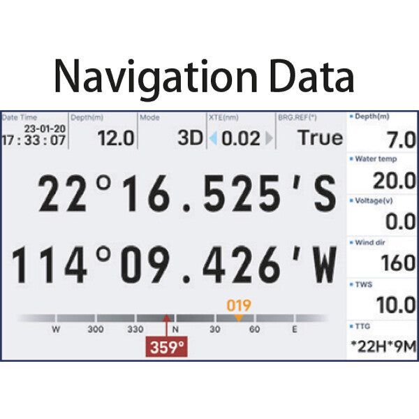 TideON Core 9" Kartplotter