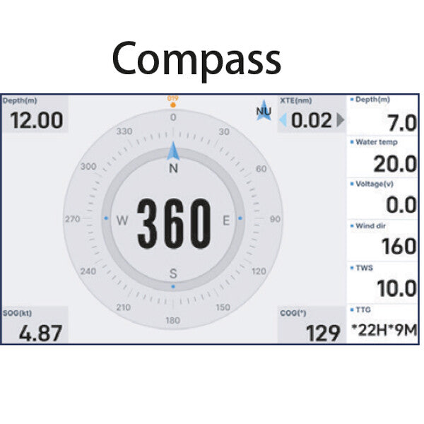 TideON Core 9" Kartplotter