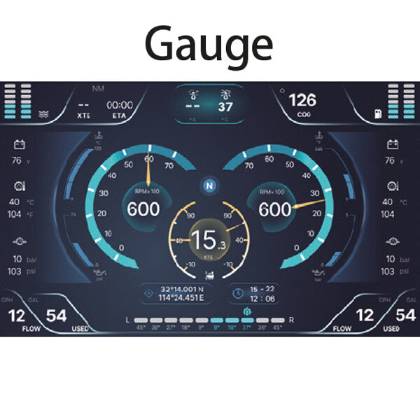 TideON Core 9" Kartplotter