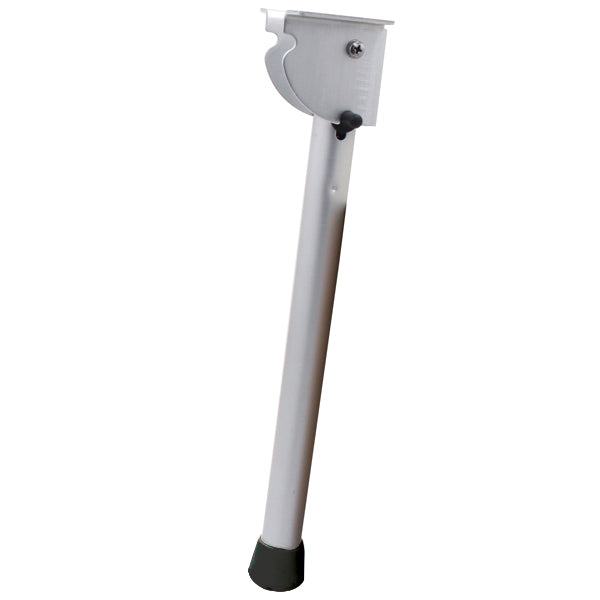 Bordsben, support beslag i aluminium 33,5 cm