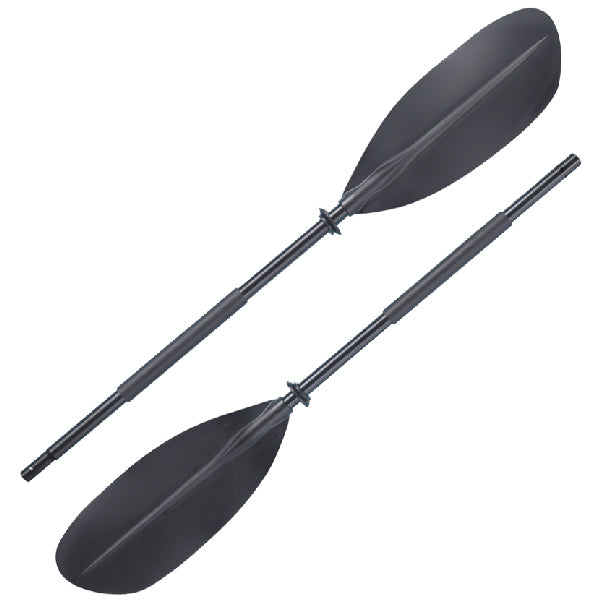 Paddel svart alu 210 cm, Ø25 mm