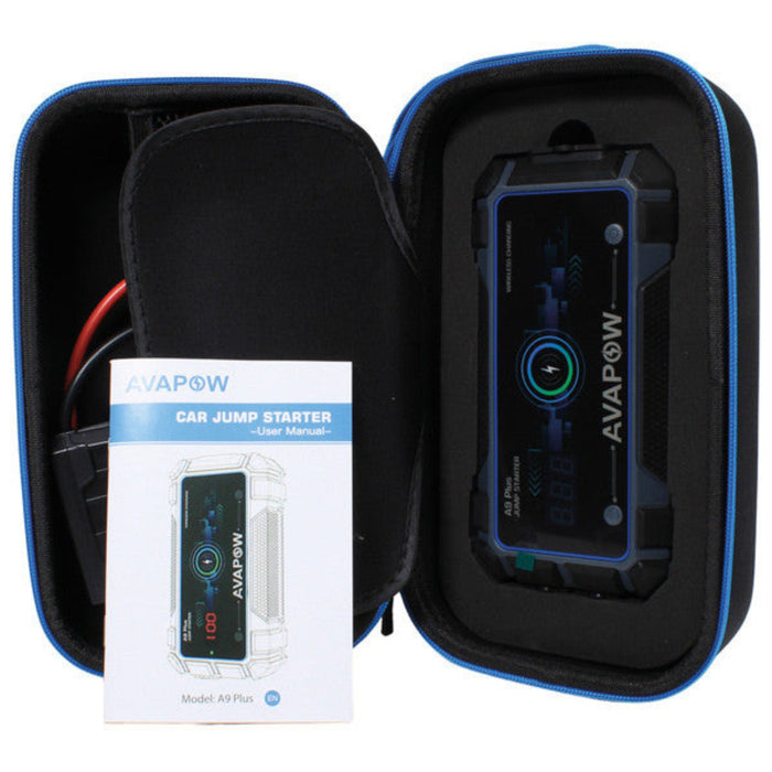 Avapow Jumpstarter A9 Plus inkl. väska 2000A 12V