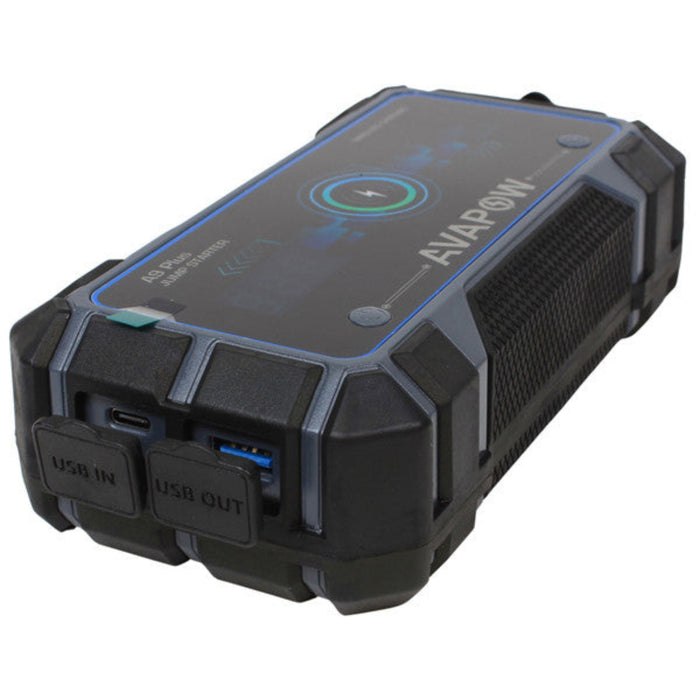 Avapow Jumpstarter A9 Plus inkl. väska 2000A 12V