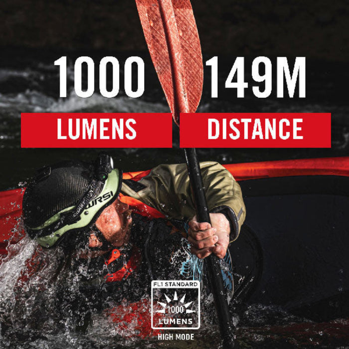 Coast WPFH30R uppladdningsbar Pannlampa 1200 Lumen