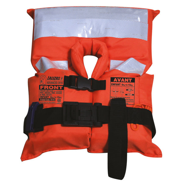 Räddningsväst SOLAS-godkänd LSA code 2010, 0-15 kg