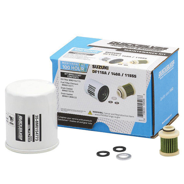 Quicksilver 8M0222307 100T Servicekit för Suzuki DF115A/140A/115SS