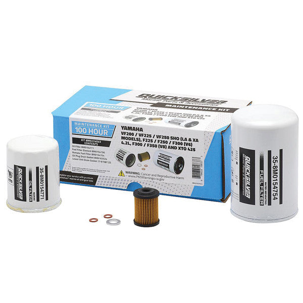 Quicksilver 8M0224553 100T Servicekit för Yamaha Various 200-350 och XTO 425