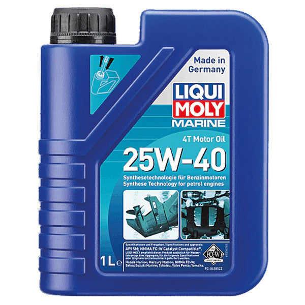 Liqui Moly Marine 4T motorolja 25W-40, 5 L