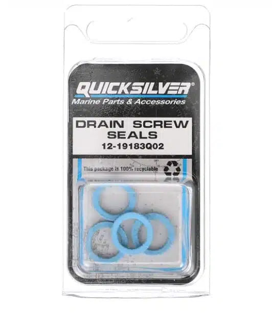 Quicksilver Oljepluggspackning 4-Pack