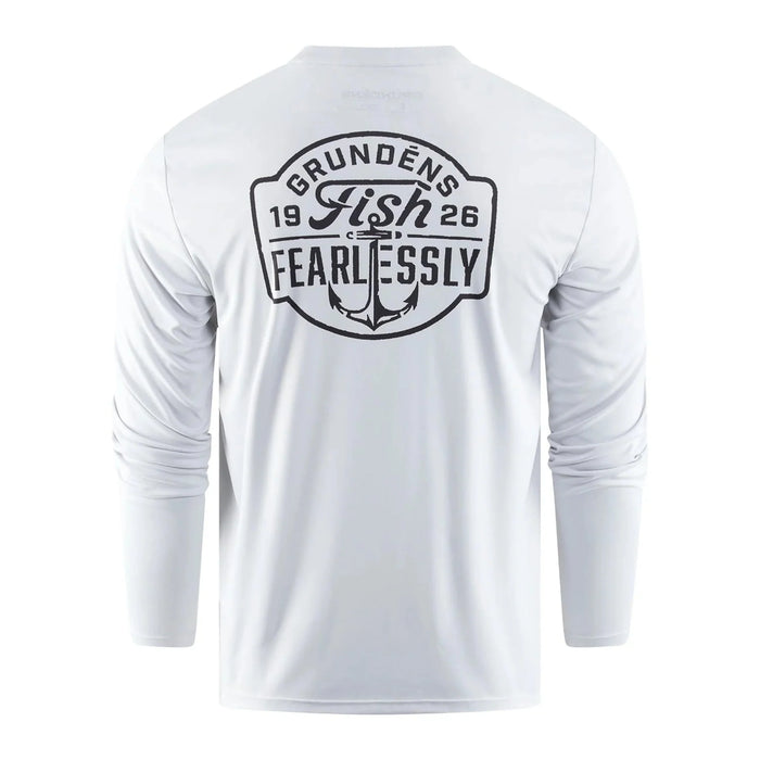 Grundéns Fish Fearlessly LS Tech Tee Tröja