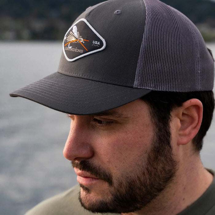Grundéns CC Hopper Trucker Charcoal