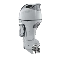 Suzuki DF 300 BMDX CW Utombordsmotor Extra Lång Rigg Chrystal White