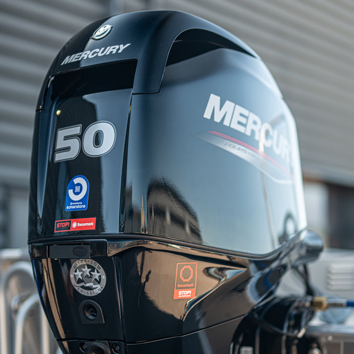 Linder Arkip 460 med Mercury F50ELPT Lång Rigg Paket