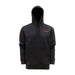 Grundens Displacement DWR Hoodie Logo Anchor Black