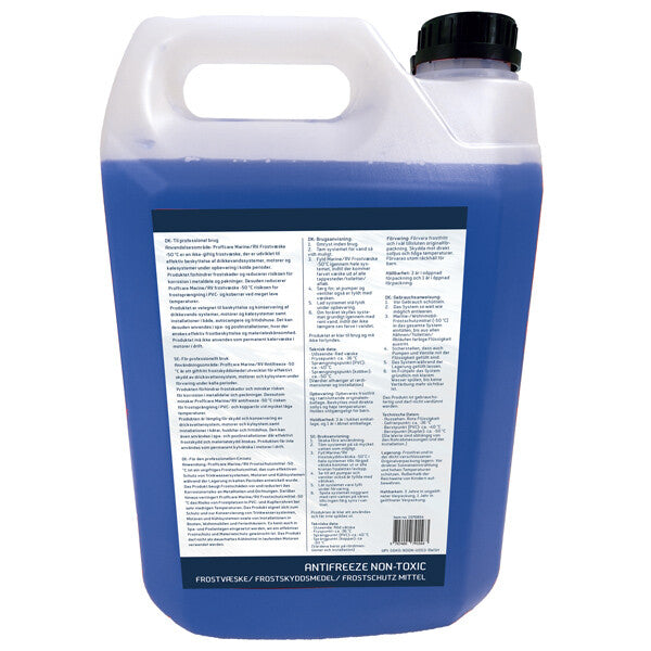 1852 Proffcare Marine/RV frostskyddsvätska –50 °C, 5 L