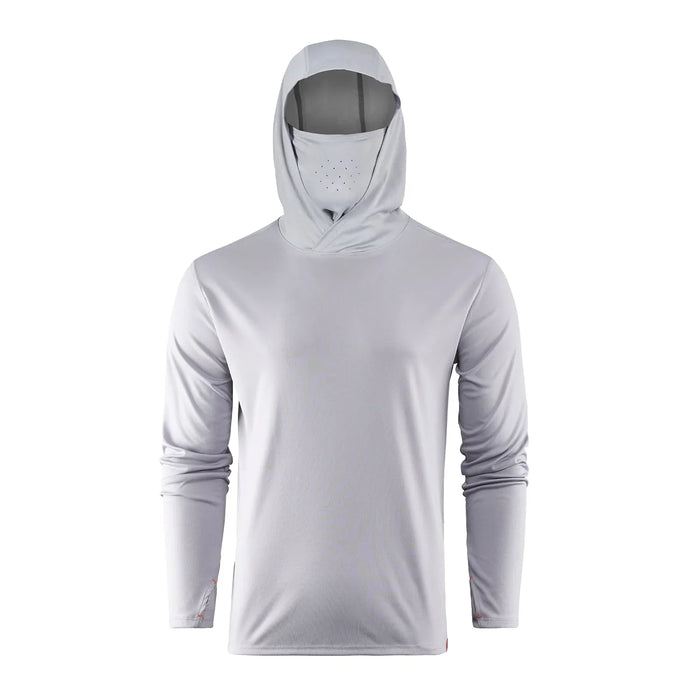 Grundéns Tough Sun Masked Hoodie - Mist