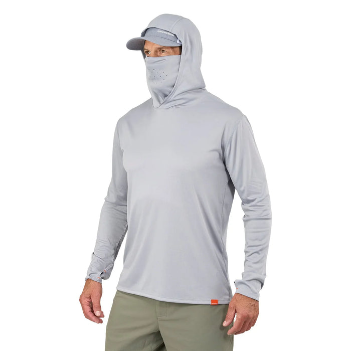 Grundéns Tough Sun Masked Hoodie - Mist