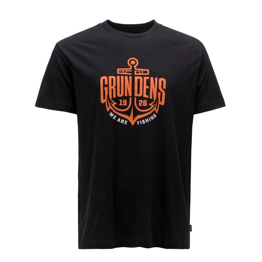 Grundéns Logo Anchor SS T-shirt Black