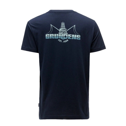 Grundéns Logo Boat SS T-shirt Dark Navy