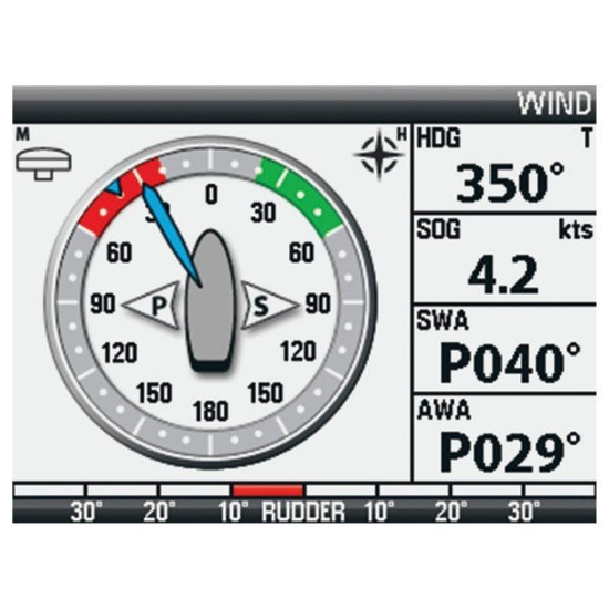 Humminbird SC110 Autopilot utan Roderlägesgivare