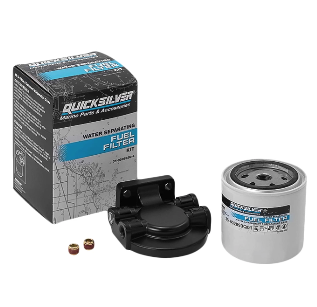 Quicksilver Bränslefilterhållare Inkl. filter (Fuel Filter, Vattenseparerande)