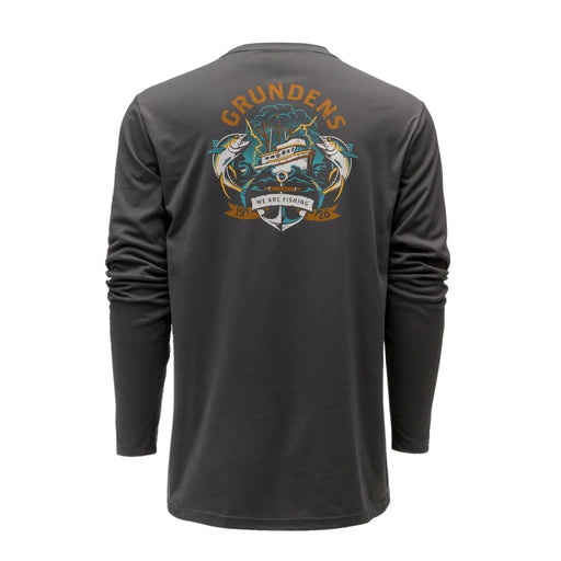 Grundéns Tuna Tattoo LS Tech Tee Anchor