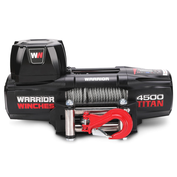Warrior Winches Titan 4500lb Vinsch 12V - Stålvajer