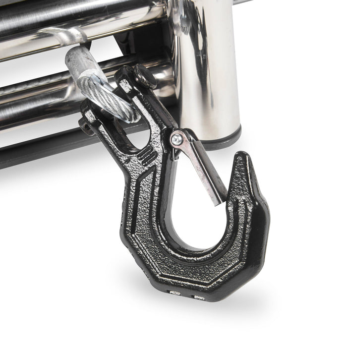 Warrior Winches Samurai 8000lb Premium Vinsch 12V - Stålvajer