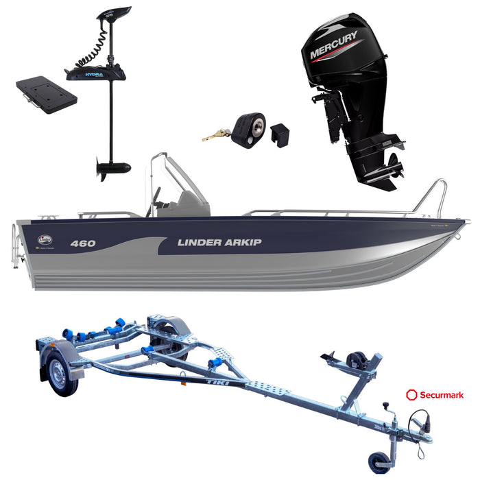 Linder 460 Arkip EXPLR Edition 2022 - Mercury F40