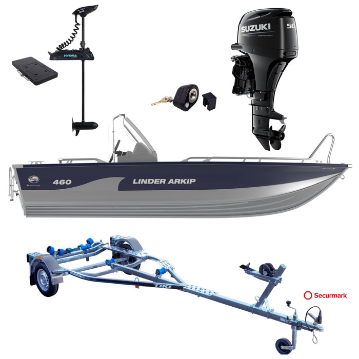 Linder 460 Arkip EXPLR Edition 2023 - Suzuki DF50AT