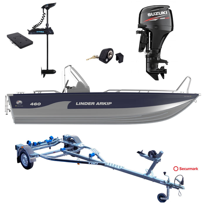 Linder 460 Arkip EXPLR Edition 2022 - Suzuki DF40AT