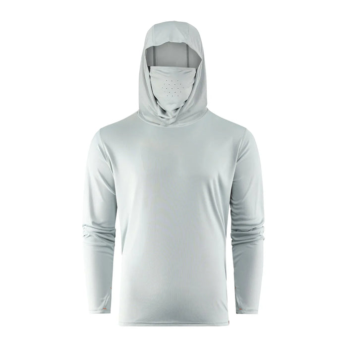Grundéns Tough Sun Masked Hoodie - Iceberg
