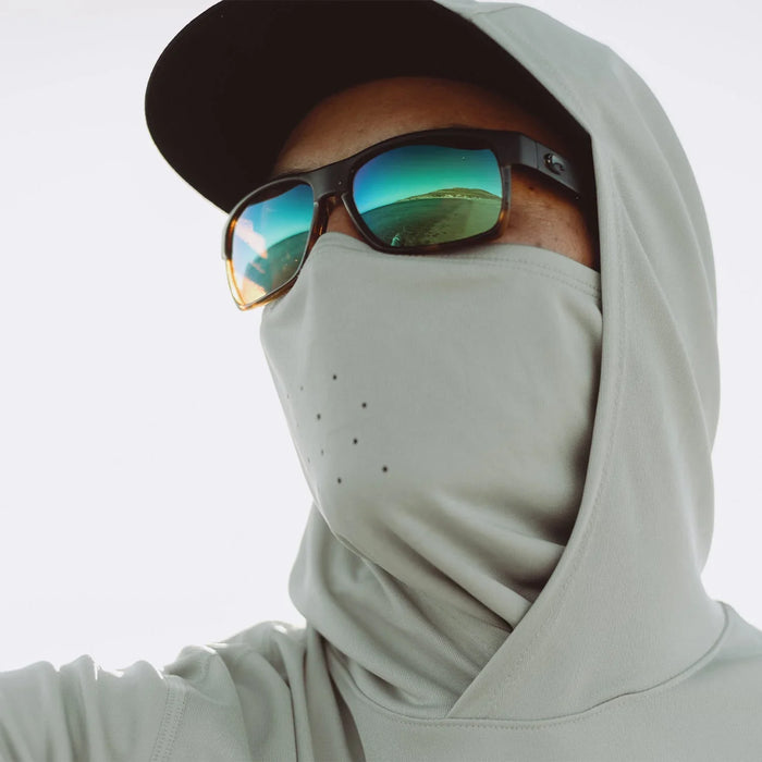 Grundéns Tough Sun Masked Hoodie - Iceberg