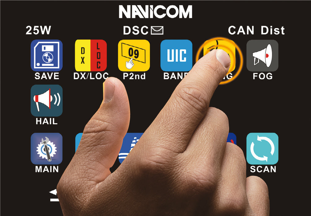 Navicom RT-1050 VHF N2K Touch