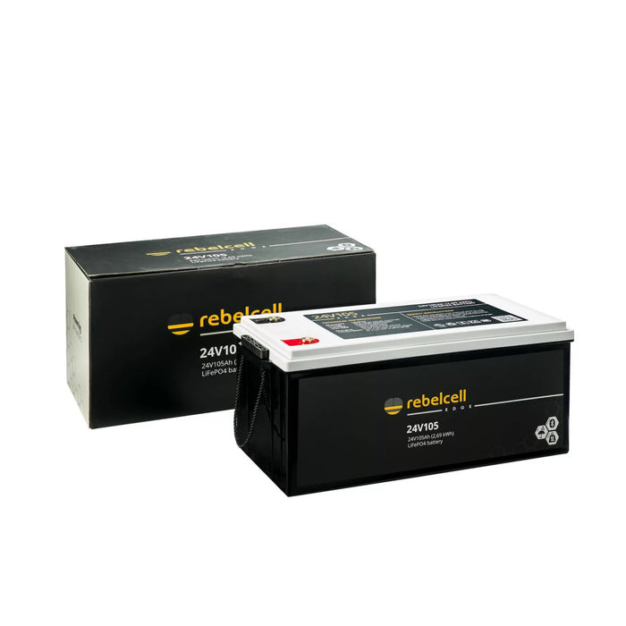 Rebelcell 24V105 EDGE LiFePO4 Batteri