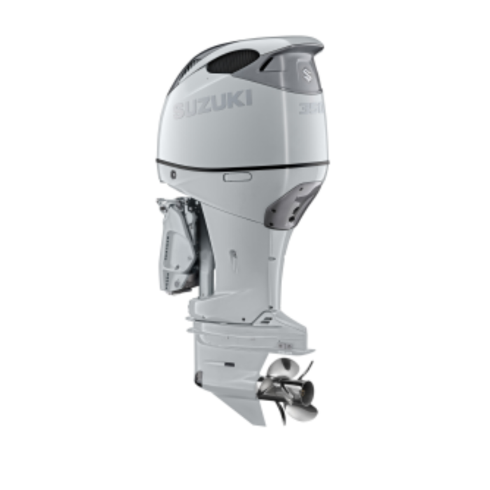 Suzuki DF 350 AMDX CW Utombordsmotor Ultra Lång Rigg Chrystal White