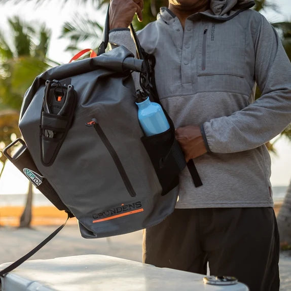 Grundéns Wayward Roll Top Backpack Anchor