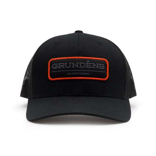 Grundens We Are Fishing Trucker Black