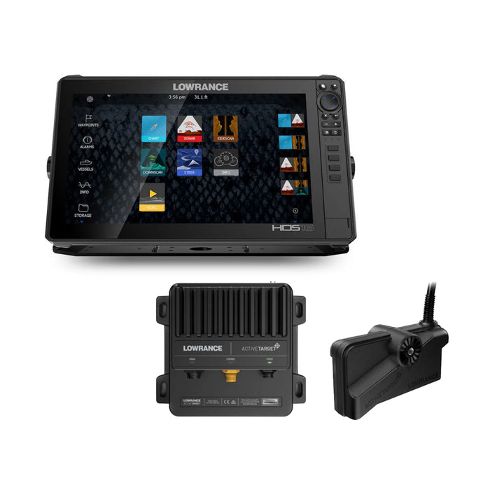 Lowrance HDS-16 LIVE with Active Imaging 3-in-1 + ActiveTarget Live Sonar Paketdeal
